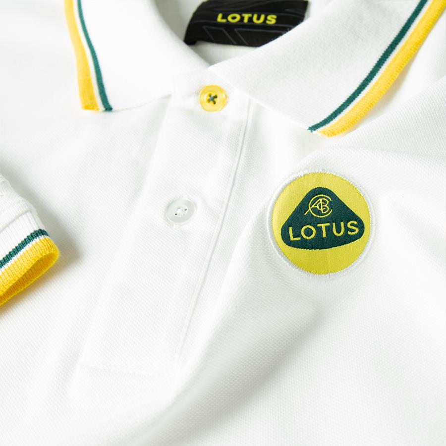 Lotus Men's Polo - White