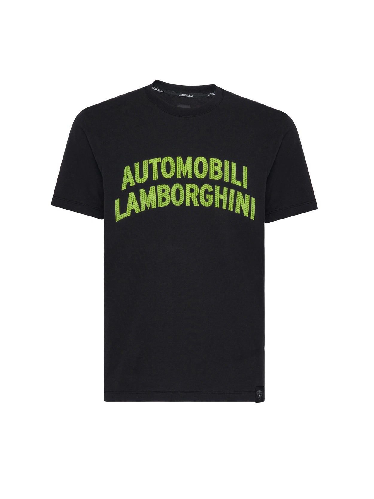 AUTOMOBILI LAMBORGHINI T-SHIRT WITH MAXI LOGO