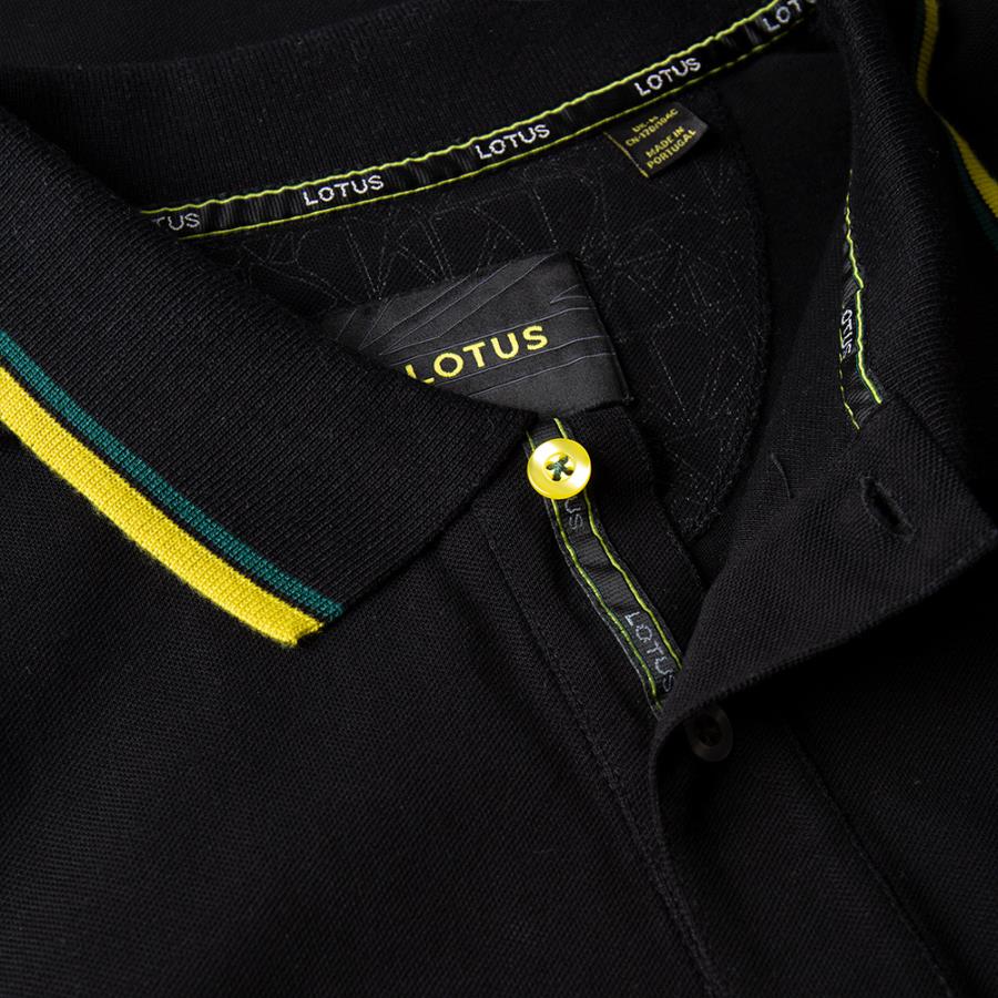 Lotus Men's Polo - Black