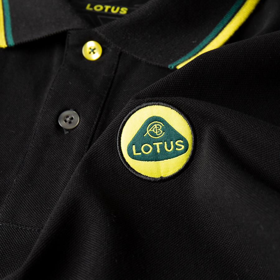 Lotus Men's Polo - Black