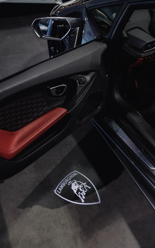 Lamborghini LED door projector (Shield Logo)