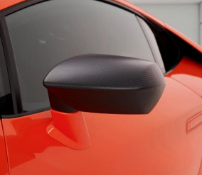 Huracan Carbon Fiber Mirror Caps